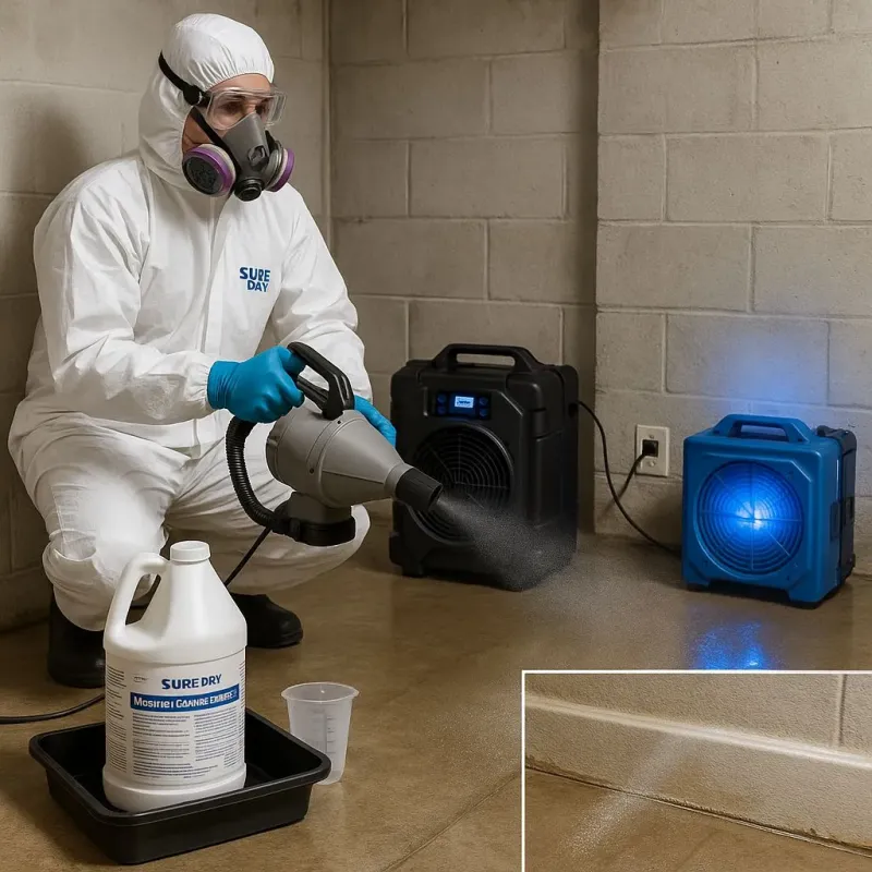 Sanitization and Odor Removal process in Eldersburg, MD